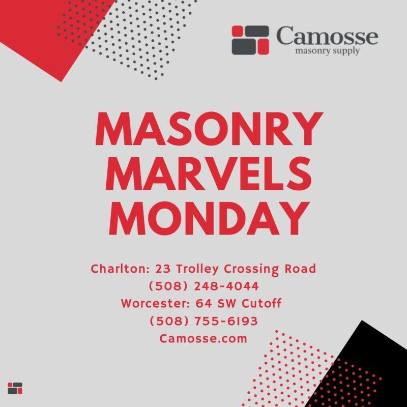 Masonry Marvels Monday