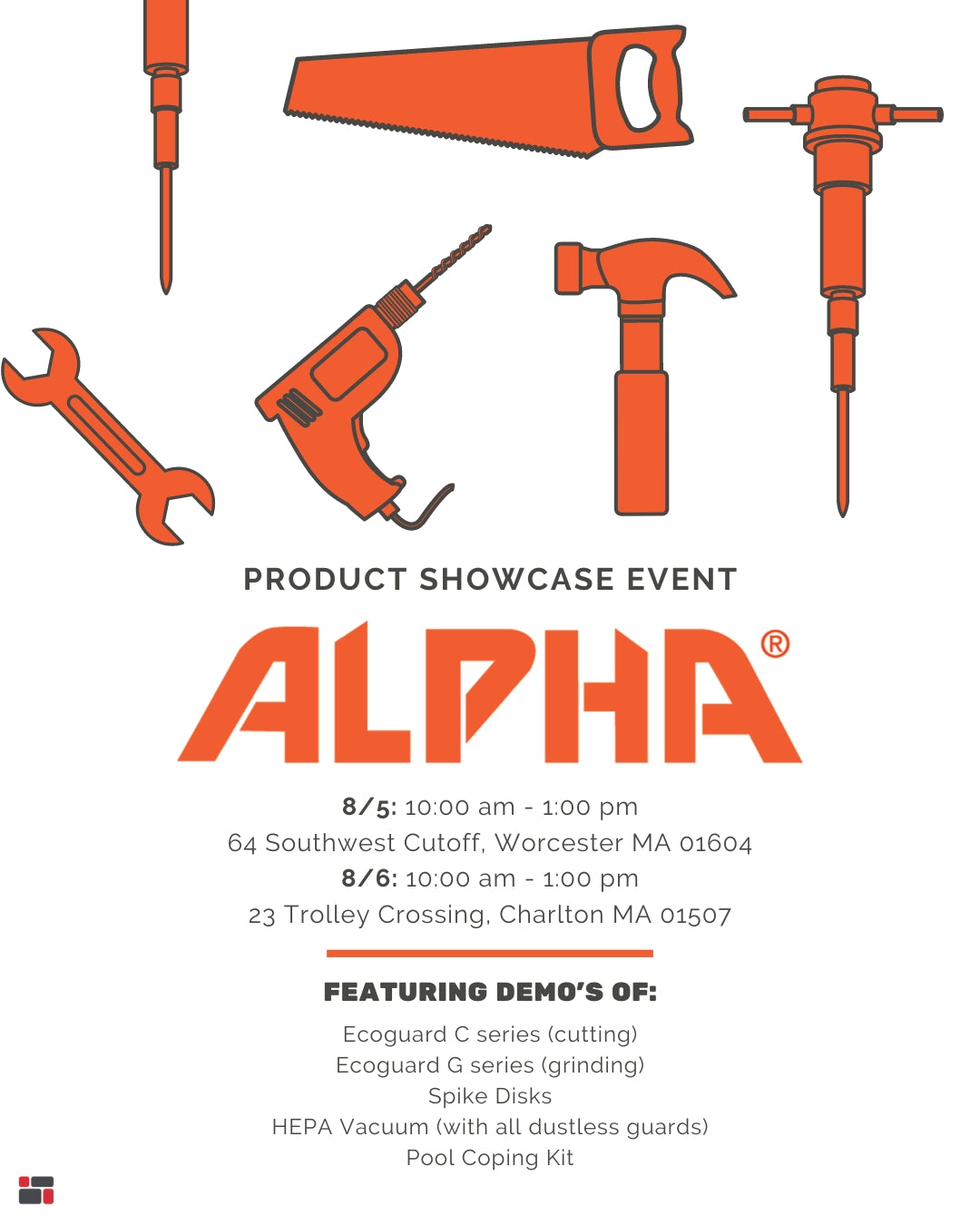 Alpha Tools Event Instagram