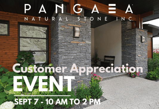 Pangaea Natural Stone Customer Appreciation Event Sept. 7th