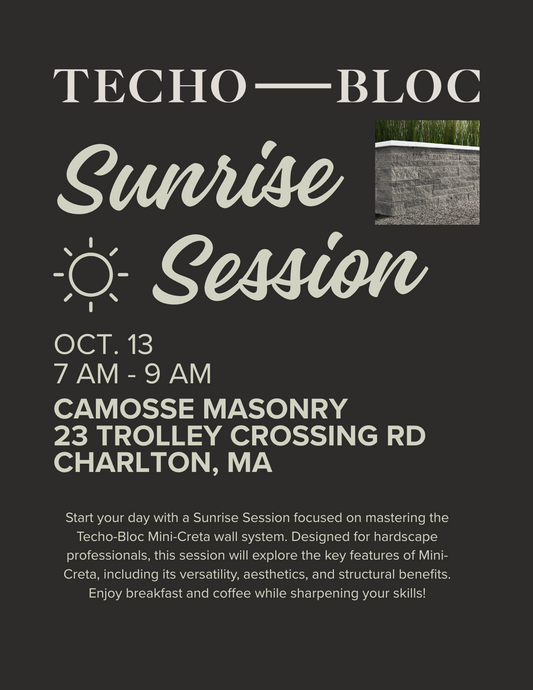 Techo-Bloc Sunrise Session Tomorrow in Charlton!