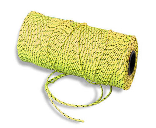 Line - Nylon #18 - Bonded - 500' - Yellow/Black