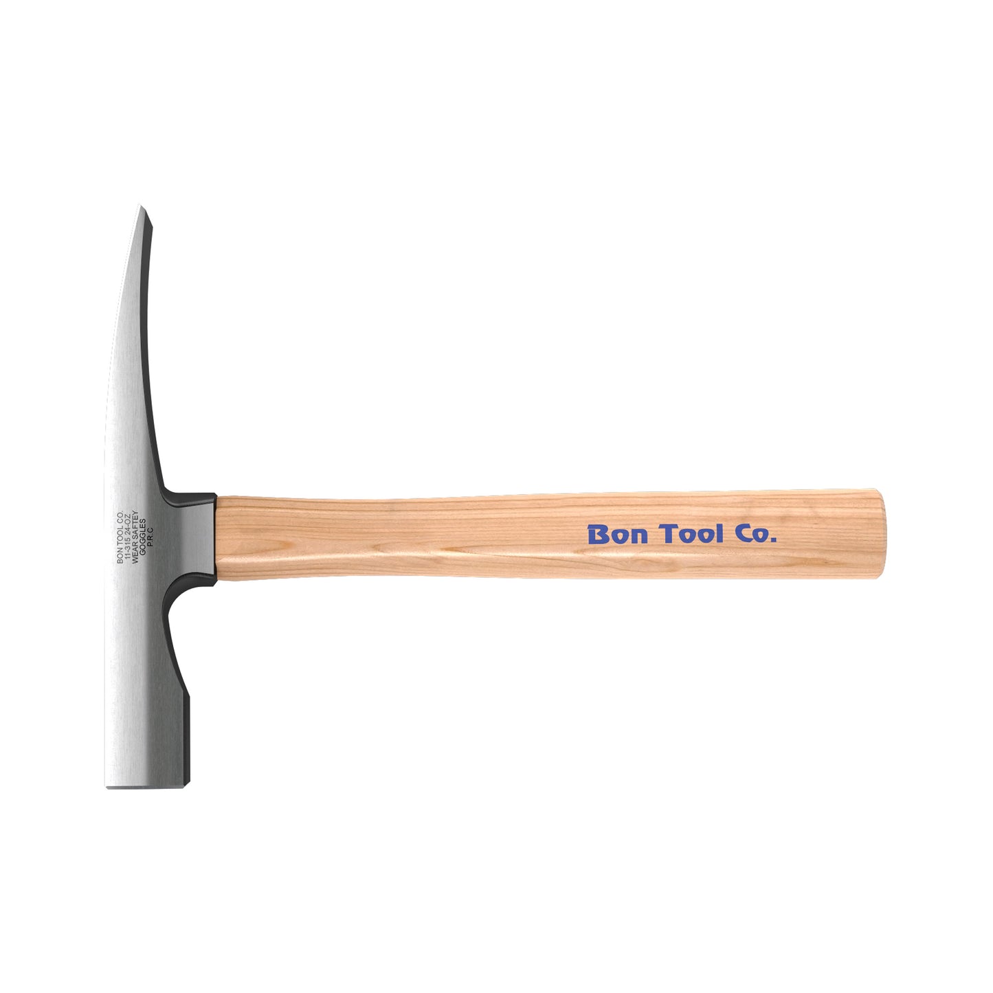 Brick Hammer - Steel City 18 Ounce Wood Handle (Bon 11-315)