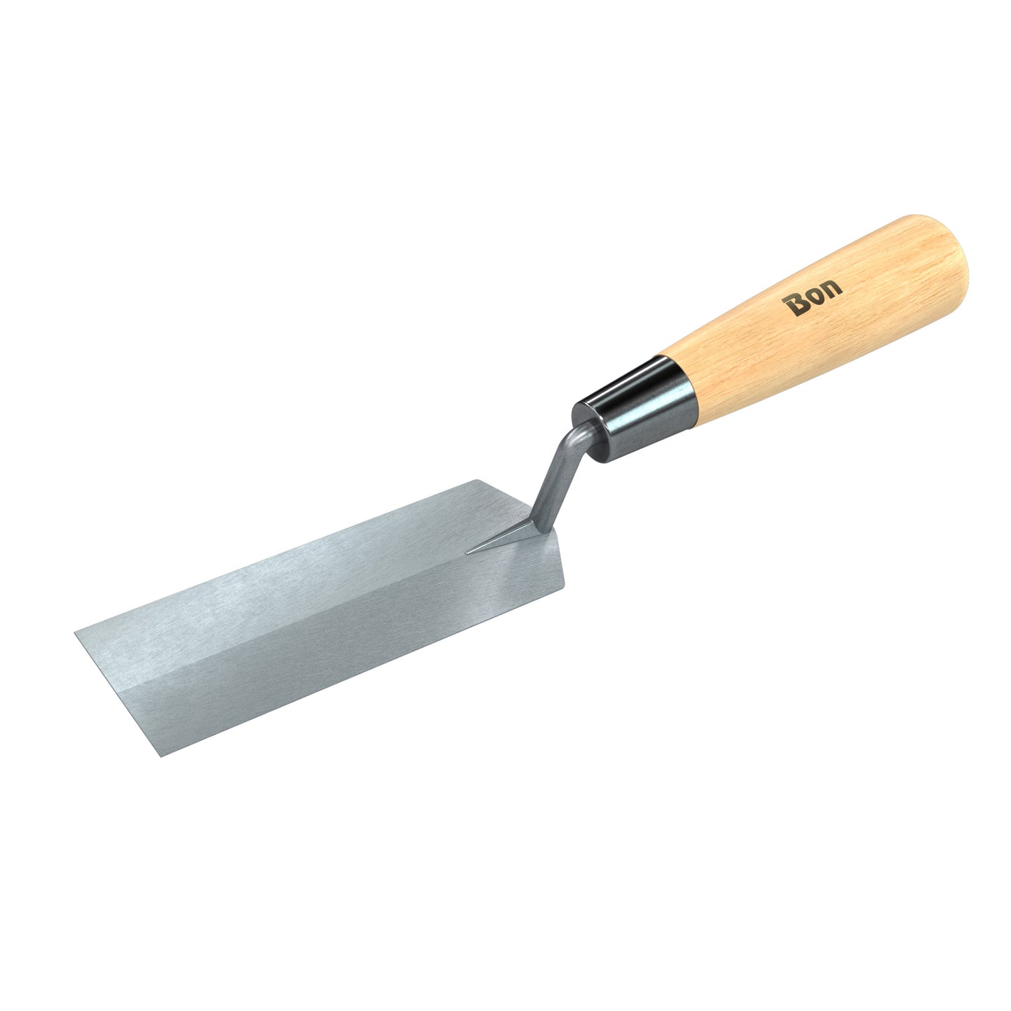 Margin Trowel - Carbon Steel - 5-inch x 1 1/2-inch - Wood Handle (Bon 11-630)