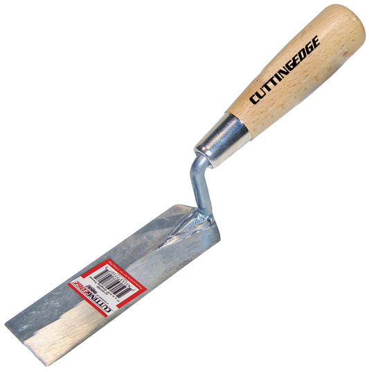 Margin Trowel - Carbon Steel - 5-inch x 2-inch - Wood Handle (Bon 11-631)