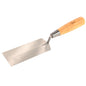 Margin Trowel - Carbon Steel - 6-inch x 2-inch - XL Wood Handle (Bon 11-868)