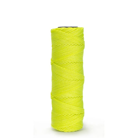 EZC Braided Nylon Line - 1000' - Neon Yellow
