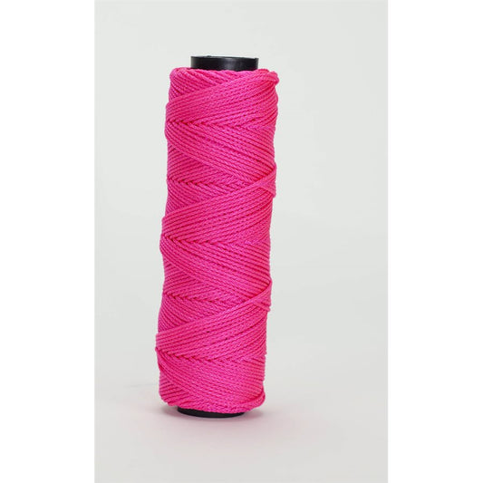 EZC Braided Nylon Line - 250' - Neon Pink