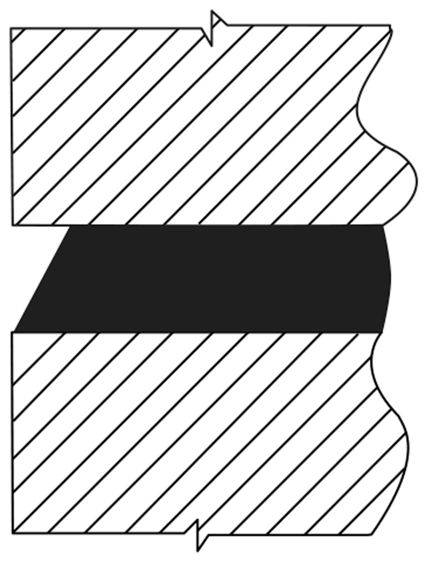 Struck/Weathered Jointer - Polyethylene 5/8-inch (Bon 11-905)