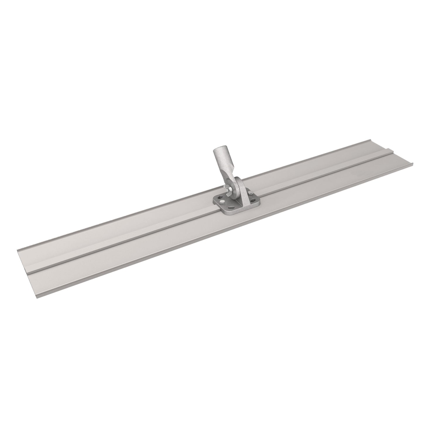 Bull Float - Aluminum - 48-inch x 8-inch - Square End W/Bracket (Bon 12-112)