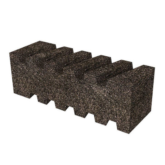 Fluted Rub Brick - 20 Grit