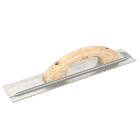 Magnesium Float - Square End - 16-inch x 3 1/8-inch - Wood Handle (Bon 12-184)