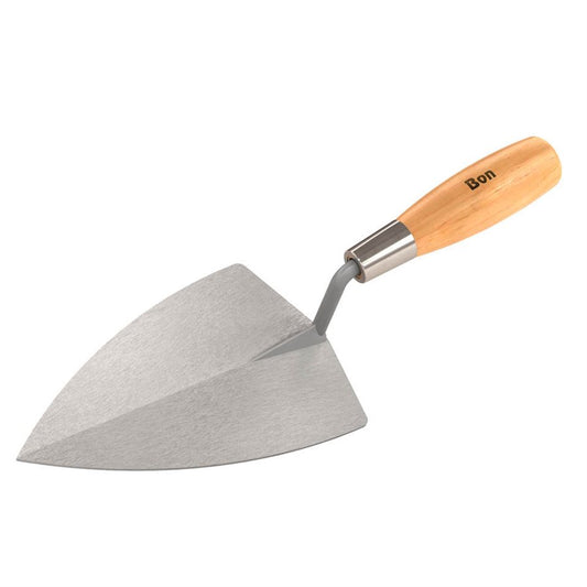 Tilesetting Trowel - 7" x 4 3/8" - Wood Handle