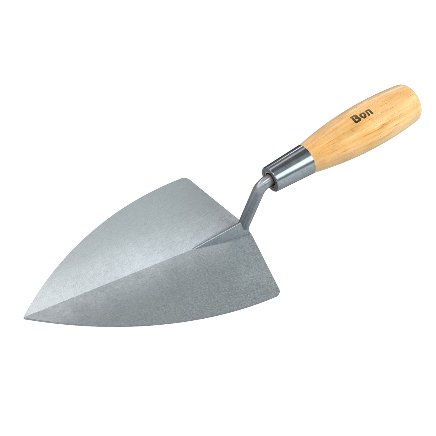 Tilesetting Trowel - 7-inch x 4 3/8-inch - Wood Handle (Bon 12-201)