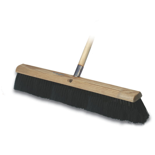 Concrete Floor Broom - 36-inch - 5-Foot Wood Handle (Bon 12-305)