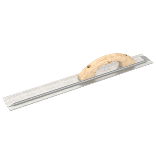 Magnesium Float - Square End - 24-inch x 3 1/8-inch - Wood Handle (Bon 12-341)