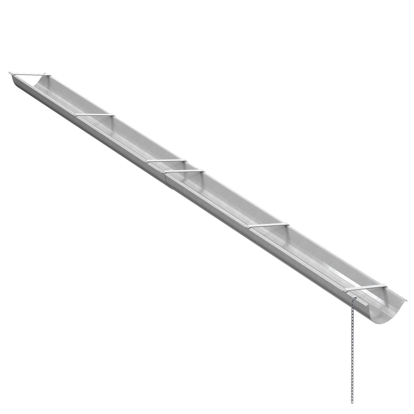 Concrete Chute - Straight End - Aluminum - 16 Foot (Bon 12-386)