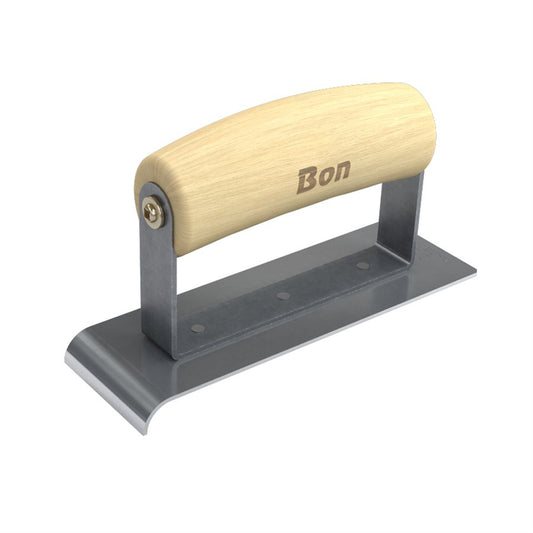 Radius Edger - 6" x 2" - 3/8" Radius - Wood Handle