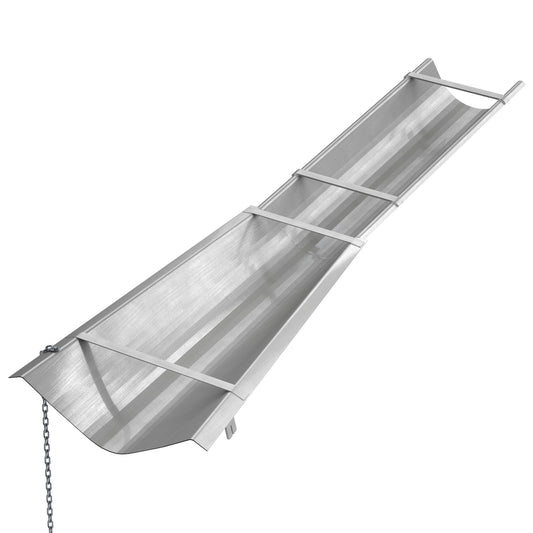 Concrete Chute - Flared End - Aluminum - 8 Foot (Bon 12-813)