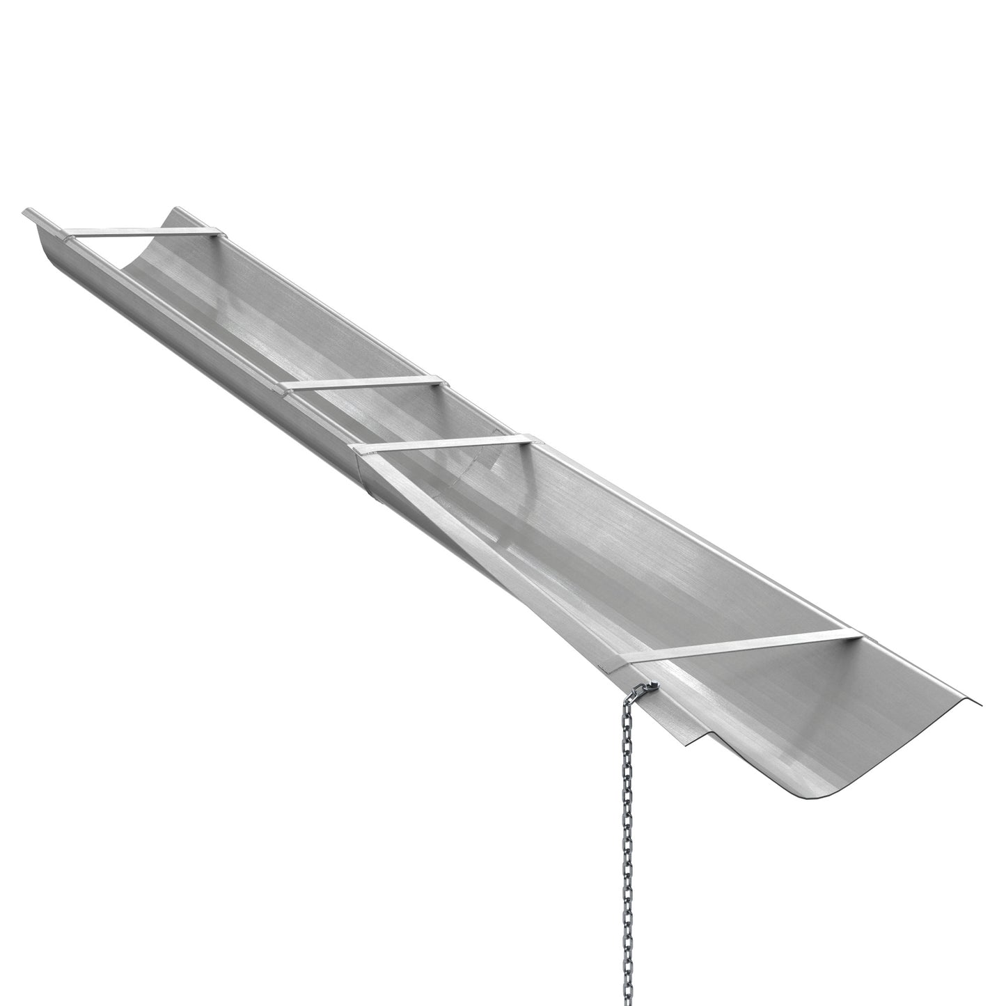 Concrete Chute - Flared End - Aluminum - 8 Foot (Bon 12-813)