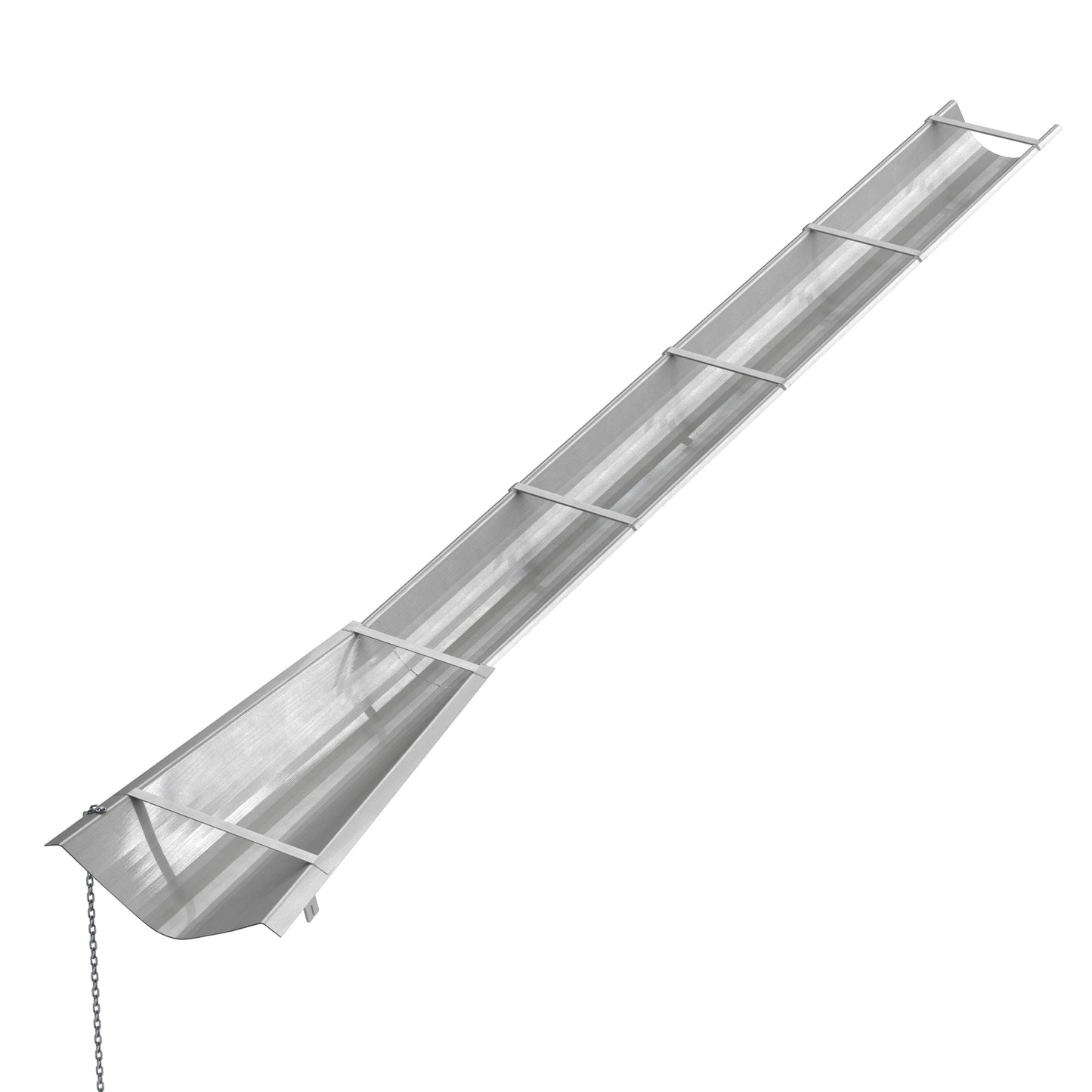 Concrete Chute - Flared End - Aluminum - 16 Foot (Bon 12-815)