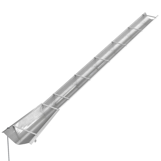 Concrete Chute - Flared End - Aluminum - 20 Foot (Bon 12-816)