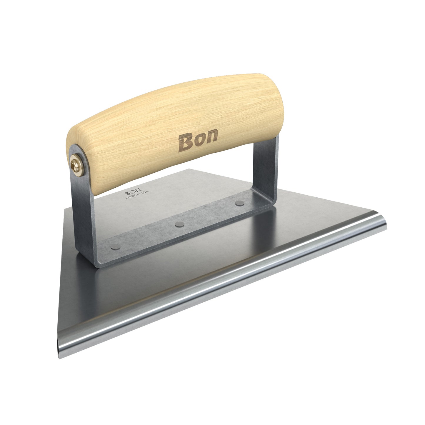 Tapered Edger - 8-inch To 3-inch - 1/4-inch Radius - 3/8-inch Lip - Wood Handle (Bon 12-830)