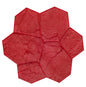 Floppy Mat - Random Stone - Red - 29-inch x 29-inch (Bon 12-873)