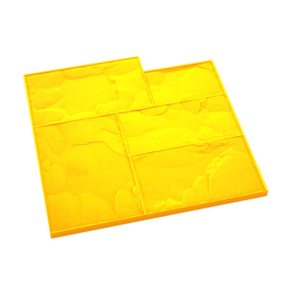 Texture Mat - Ashlar Yellow - 24-inch x 24-inch (Bon 12-882)