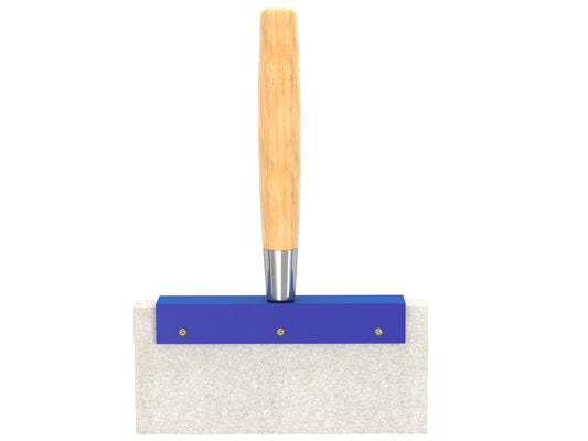 Felt Brush - 4-inch x 9-inch - Wood Handle (Bon 13-113)