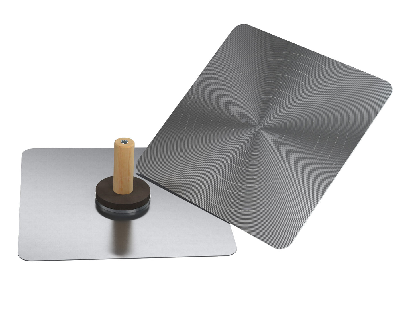 Hawk - Magnésio - 14 polegadas x 14 polegadas - Cabo de madeira (Bon 13-275)