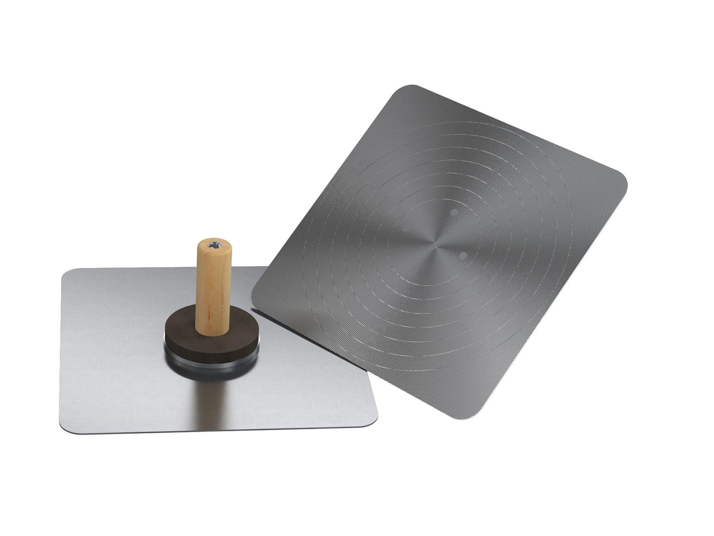 Hawk - Magnésio - 14 polegadas x 14 polegadas - Cabo de madeira (Bon 13-275)