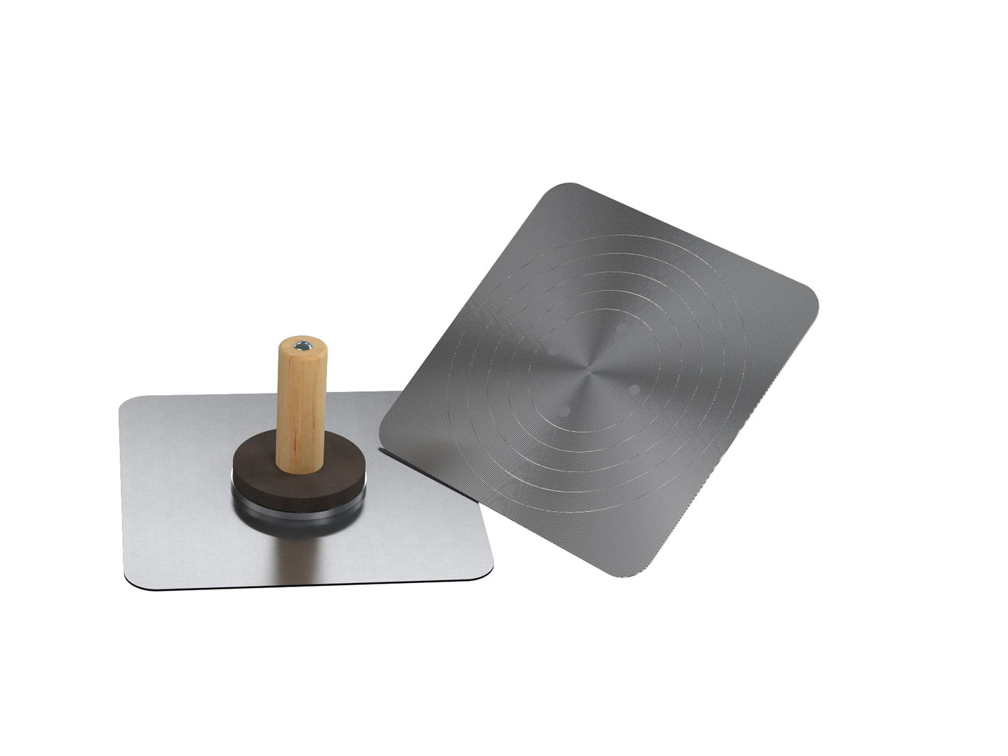 Hawk - Magnésio - 14 polegadas x 14 polegadas - Cabo de madeira (Bon 13-275)