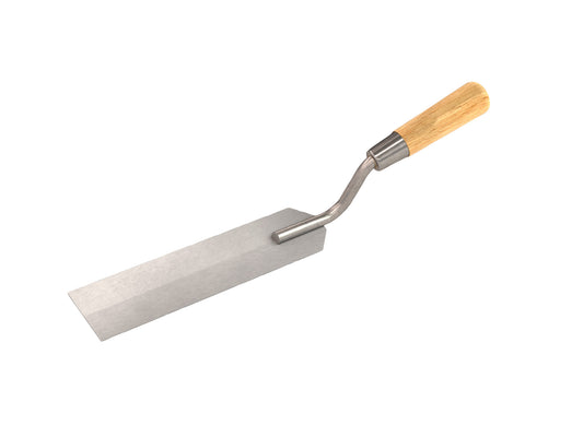 Margin Trowel - Stainless Steel - 7-inch x 1 1/2-inch - Wood Handle (Bon 13-307)