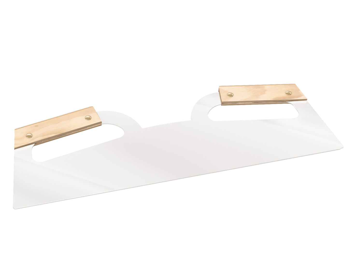 Bon® Lexan Radius Trowel - Straight Blade
