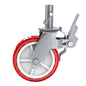 Scaffold Caster - 8-inch Diameter - 1 3/8-inch Stem (Bon 14-282)