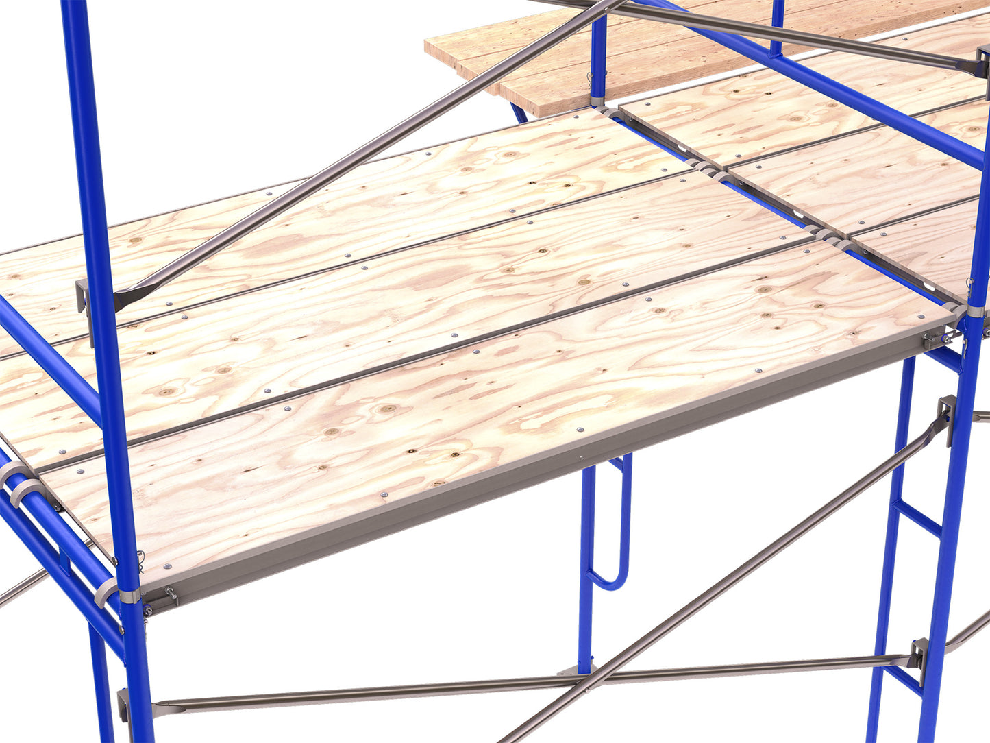 Scaffold Plank - 10 Foot x 19-inch Wood Deck (Bon 14-287)