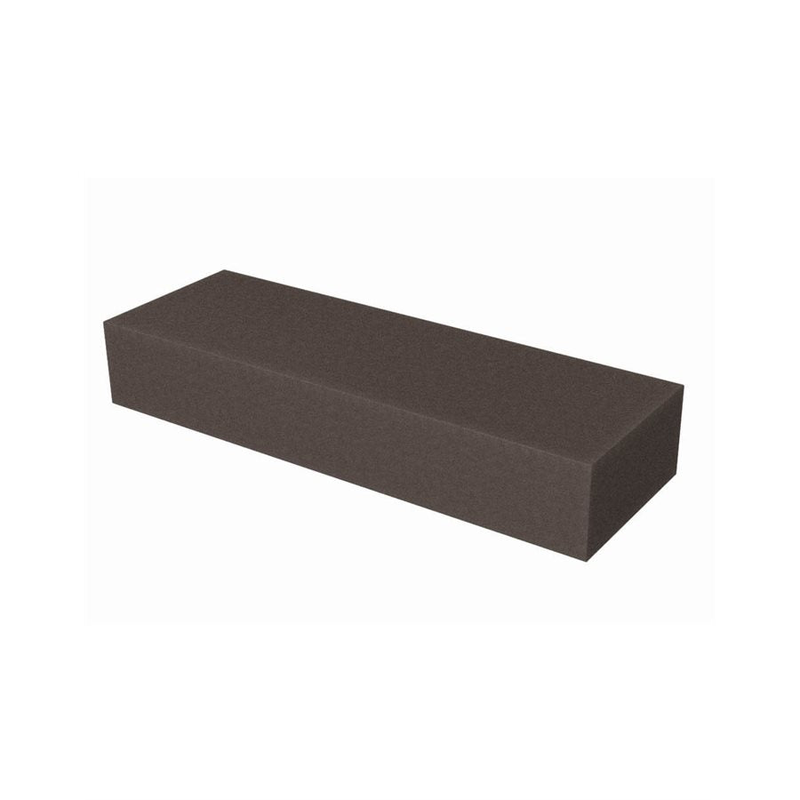 Rub Brick - Carboneto de silício preto - Grão 24 - 6 polegadas x 2 polegadas x 1 polegada (Bon 14-293)