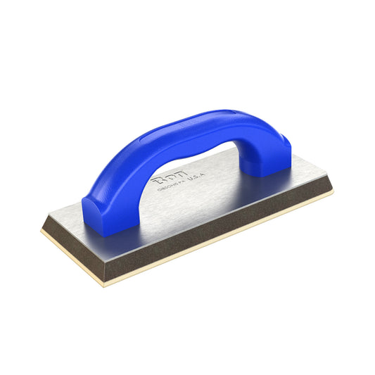 Grout Float - Gum Rubber - 4" x 9" x 5/8" - Plastic Handle