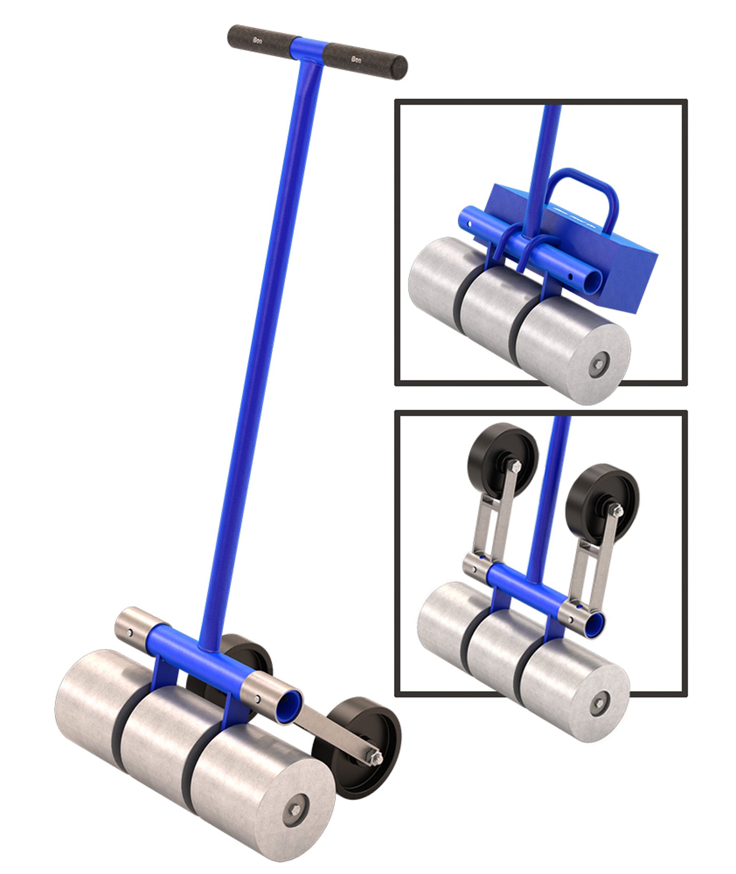Linoleum Roller with Transport Wheels - 100 lb.