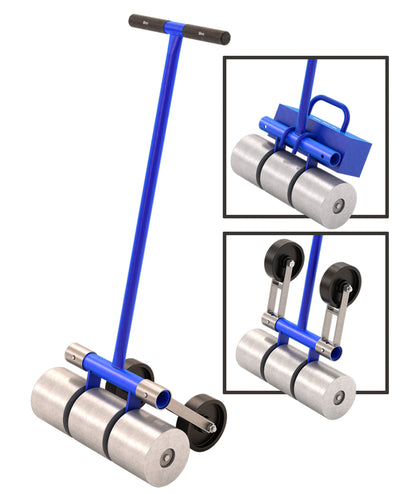 Linoleum Roller with Transport Wheels - 100 lb.