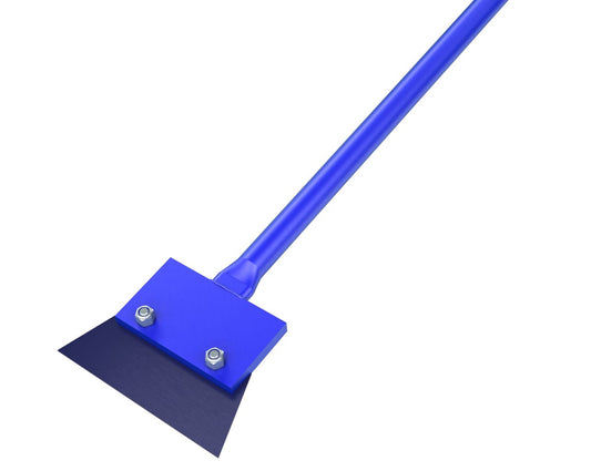 Floor Scraper - Steel Blade - 7-inch - 54-inch Steel Handle (Bon 14-708)