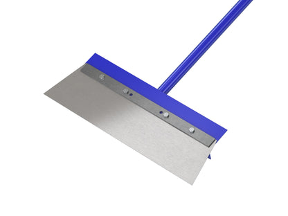 Floor Scraper - Steel Blade - 18-inch - 5 Foot Steel Handle (Bon 15-159)