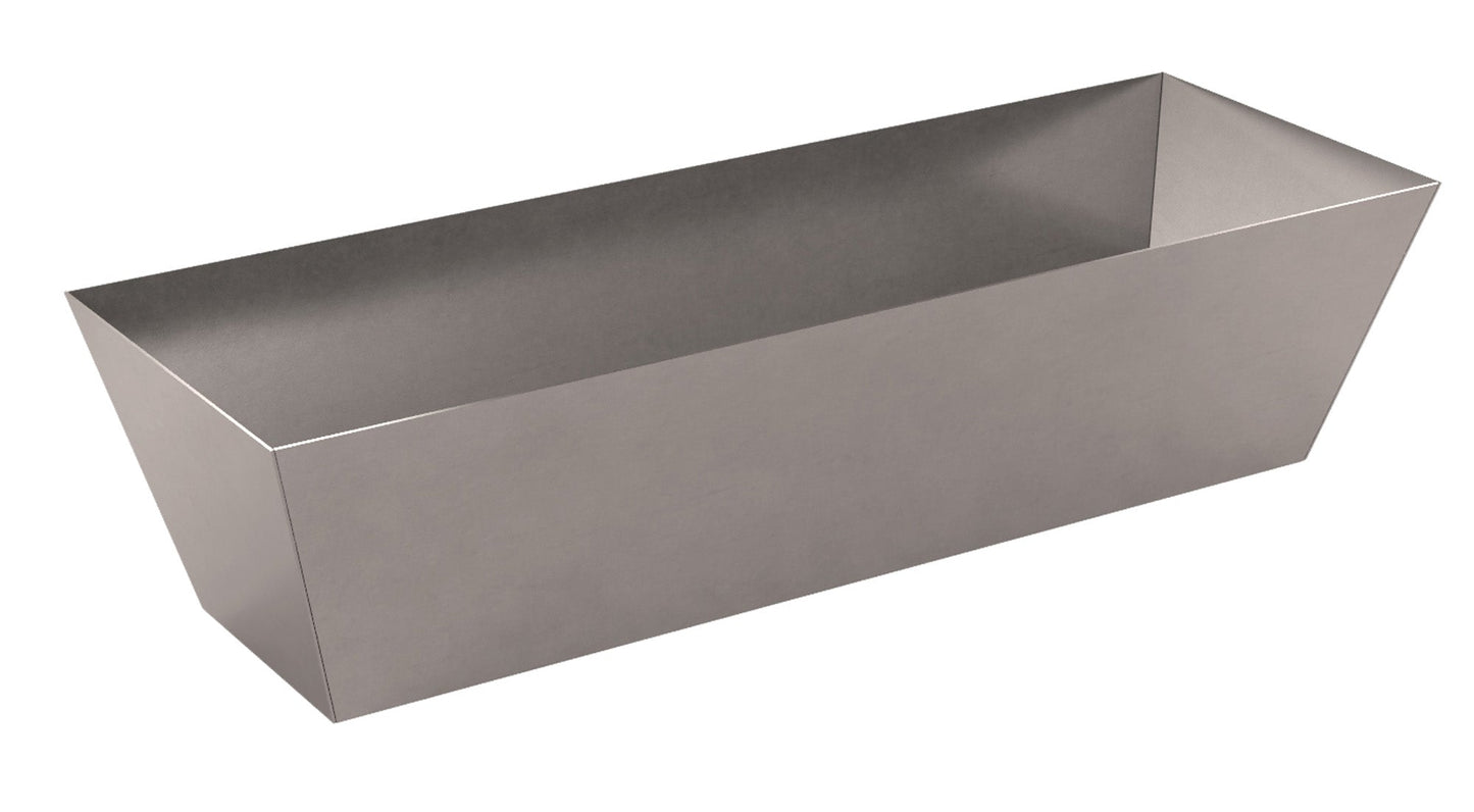 Bandeja de barro - Acero inoxidable - 10"