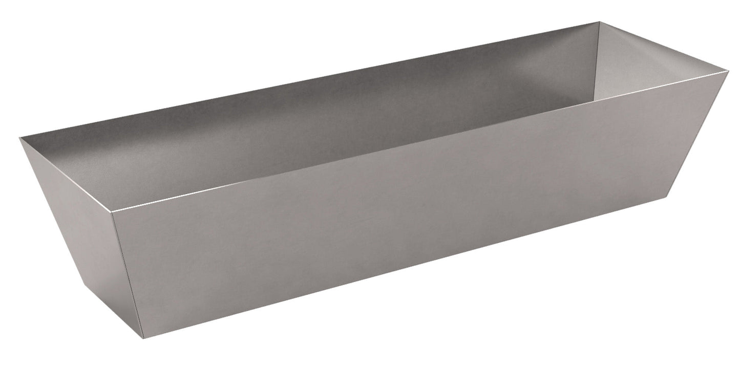 Bandeja de barro - Acero inoxidable - 10"