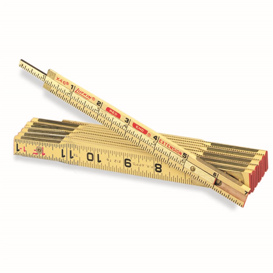 Regla de extensión de madera - 6'