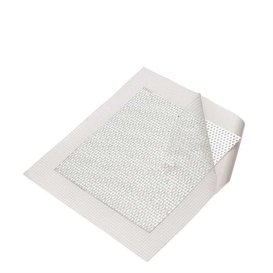 Bon® Aluminum Wall Repair Patch - 4" x 4" (Bulk Pack Of 50)