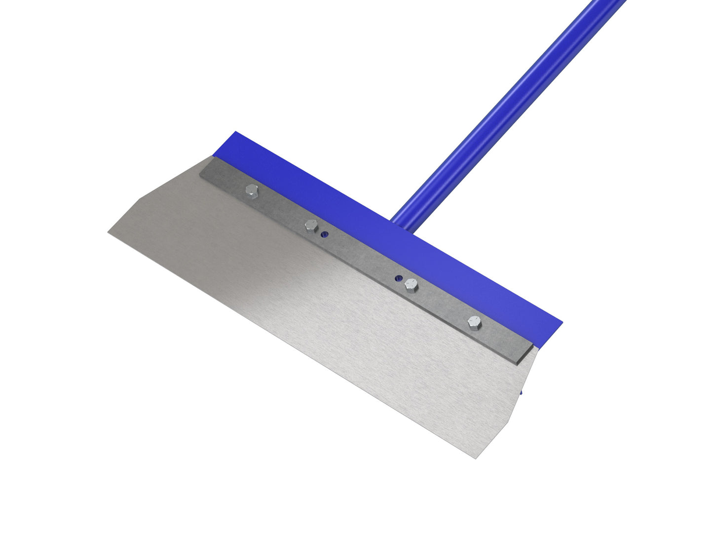 Floor Scraper -Square Steel Blade - 18-inch - 5 Foot Steel Handle (Bon 15-379)