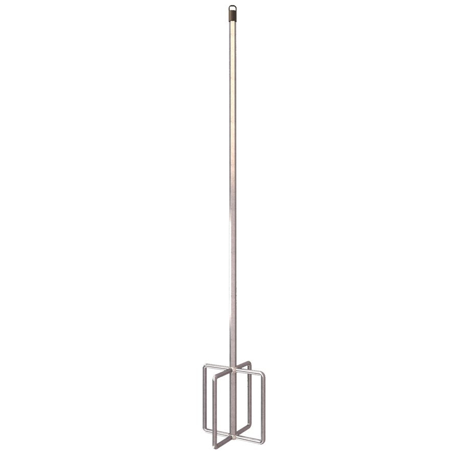 Bon® Egg Beater Mixer - Plated - 5" Diameter - 30" Hex Shaft