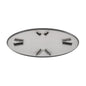 Float Pan - 46 polegadas - Aço carbono - Com clipe Z (Bon 17-426)