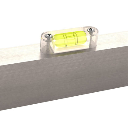 Bon® Asphalt Checking Straightedge - Aluminum with Level Vial